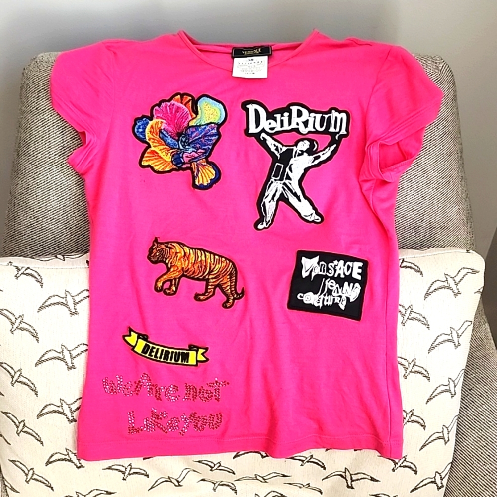 Versace embroidered baby t!